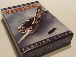 Hrací karty válečná letadla